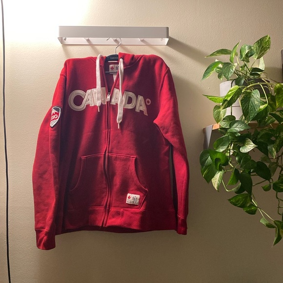 Canada olympic team zip up hoodie - Picture 1 of 3